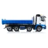 8x8 LESU 1/14 RC Hydraulic Dump Truck RTR Metal Chassis Remote Control Vehicle Roll Off Dumper Car Model with Hook Light Sound 4
