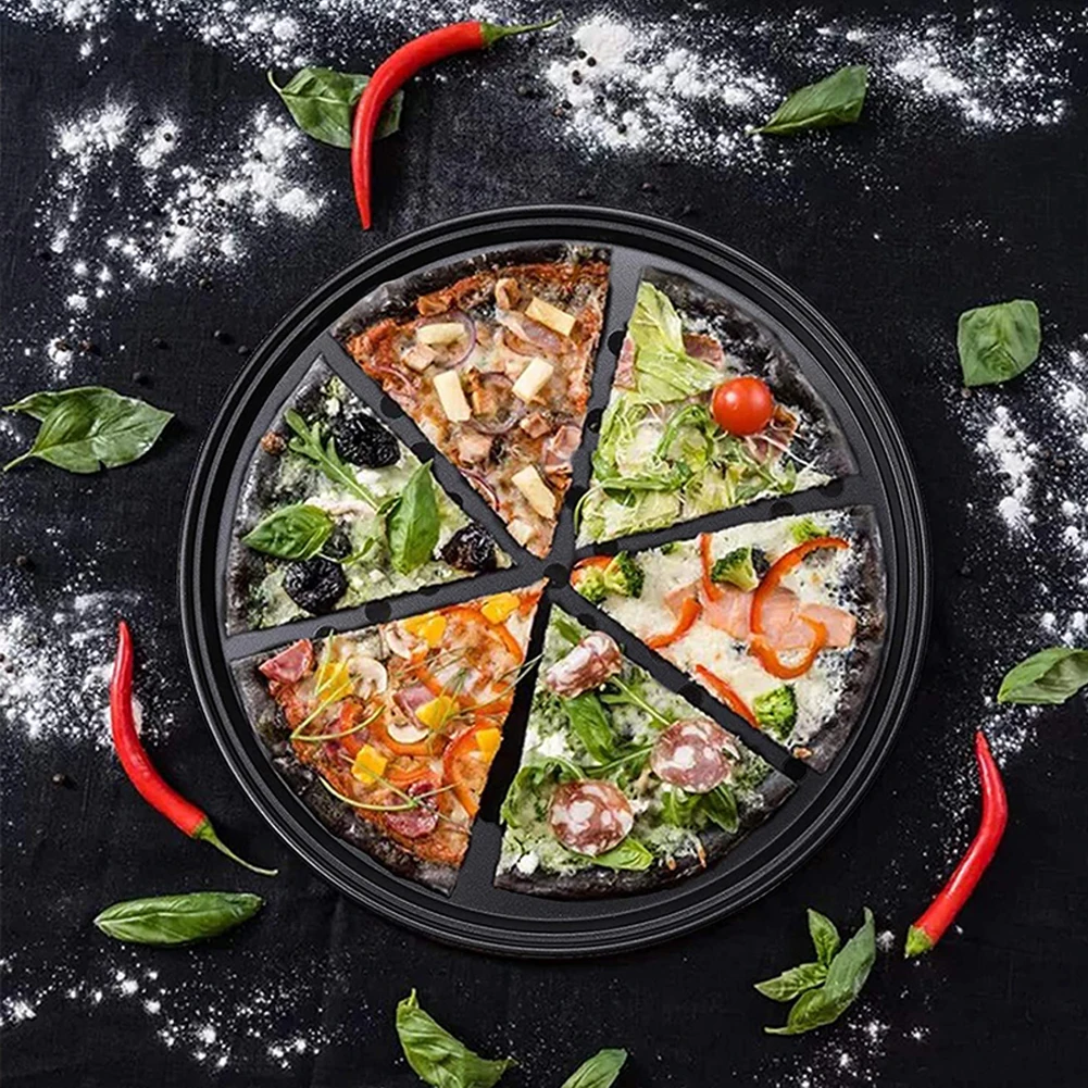 

Pizza Pan with Holes Carbon Steel Round Perforated Pizza Pan for Oven 9 inch 10 inch Non-Stick Pizza Baking Pan Pizza Crisper