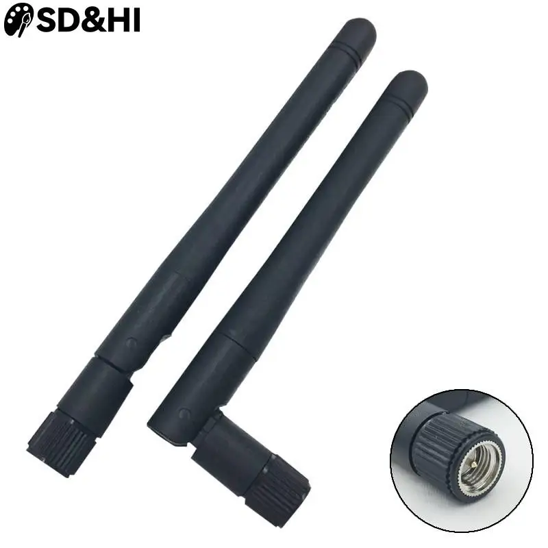 

2pcs Dual Band WIFI Antenna 10dBi 2.4G 5G 5.8G SMA Male Amplifier WLAN Router Singal Booster