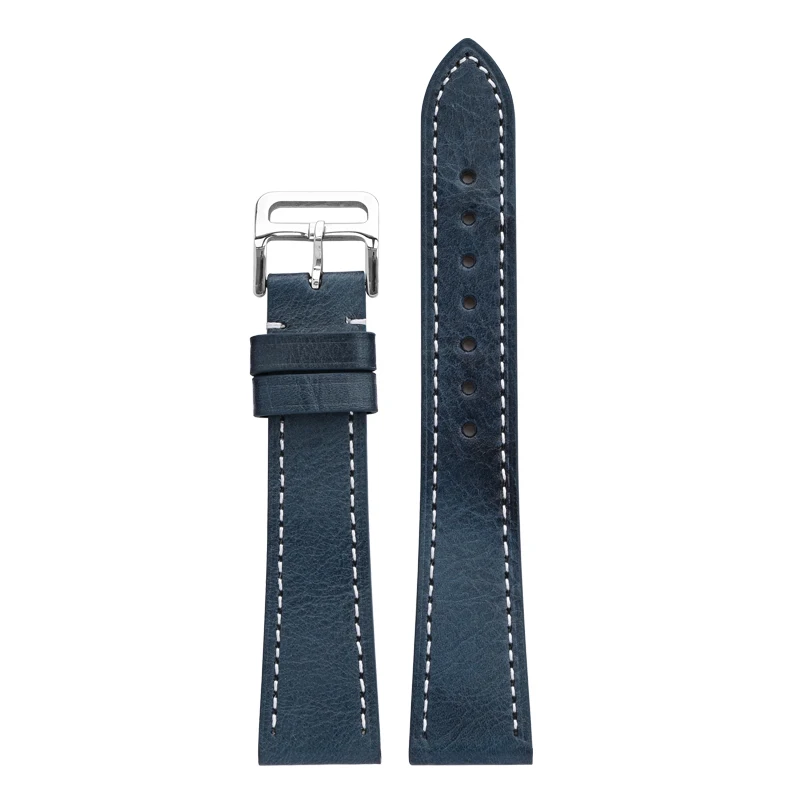Premium Genuine Leather Quick Release Watch Strap - Oil Wax Finish Bracelet Band Accessories