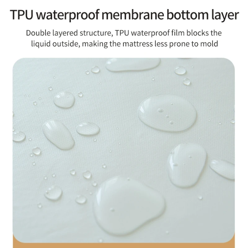Waterproof Elastic Fitted Bed Sheet – Mattress Protector Cover - Image 3