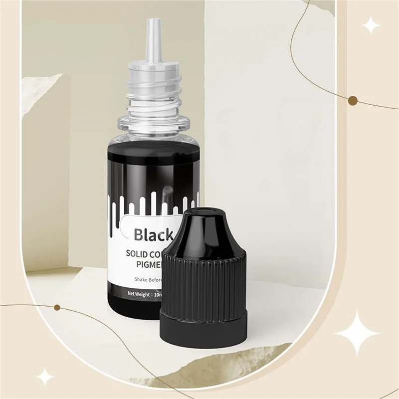 Epoxy Resin Pigment Soap Dye Pigments 28color 10ml Solid Colors Pigment Essence Handmade Soap Dye Crystal Drop Glue Colorant DIY Jewelry Making