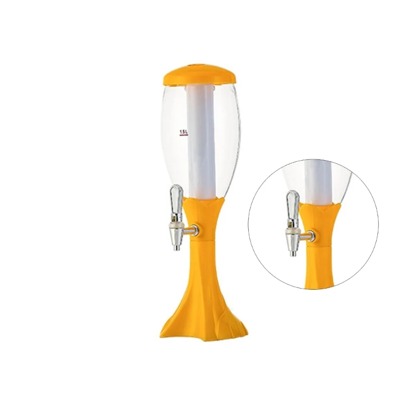 Unique Glowing Beverage Column Versatile Drinks Dispenser Glowing Beer Tower dropshipping