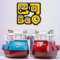 Hot Rc Boat Q84 Mini Tugboat 2.4Ghz RTR Rc Wireless Electric Remote Control Model Boat Adult High-Speed BoatChildren'S Toys Gift 1