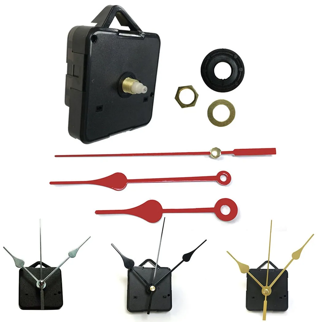 Long Hand Quartz Clock Movement Mechanism DIY Kit Battery Powered Hand Tool  en 