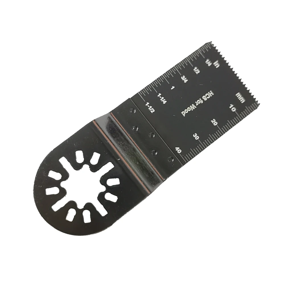 

1pcs 35mm Dremel Renovator Oscillating Multitool HCS Saw Blade Tools For Metal Wood Plastic Cutting Woodworking Saw Blades Black