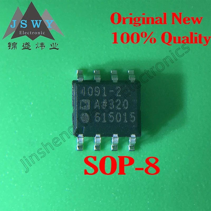 

(1/5pieces) ADA4091-2ARZ ADA4091 4091-2 SOP8 precision amplifier 100% original and brand new Electronics