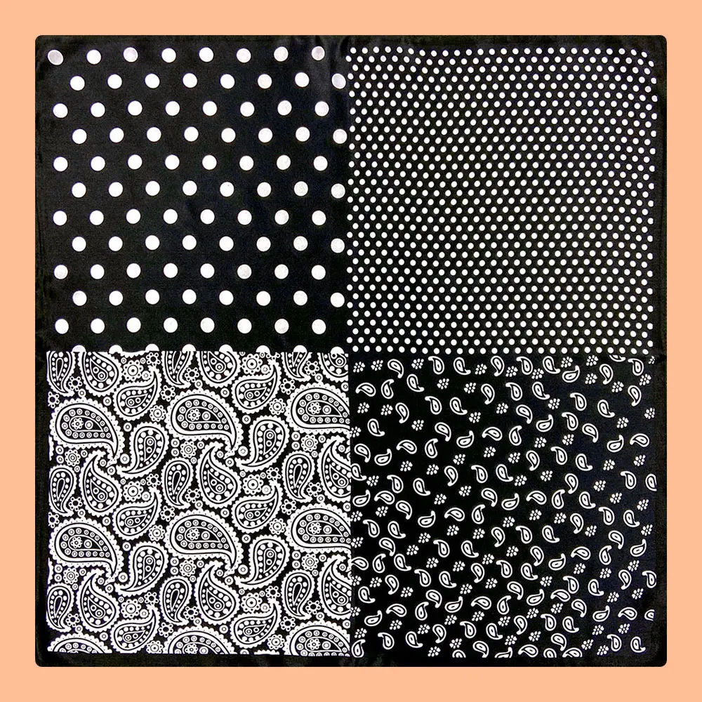53 65 85cm 100% Real Silk Neck Scarves Woman Modern Square Classic Top Luxury Fall Scarf Kerchief Gift for Girls Leopard Print