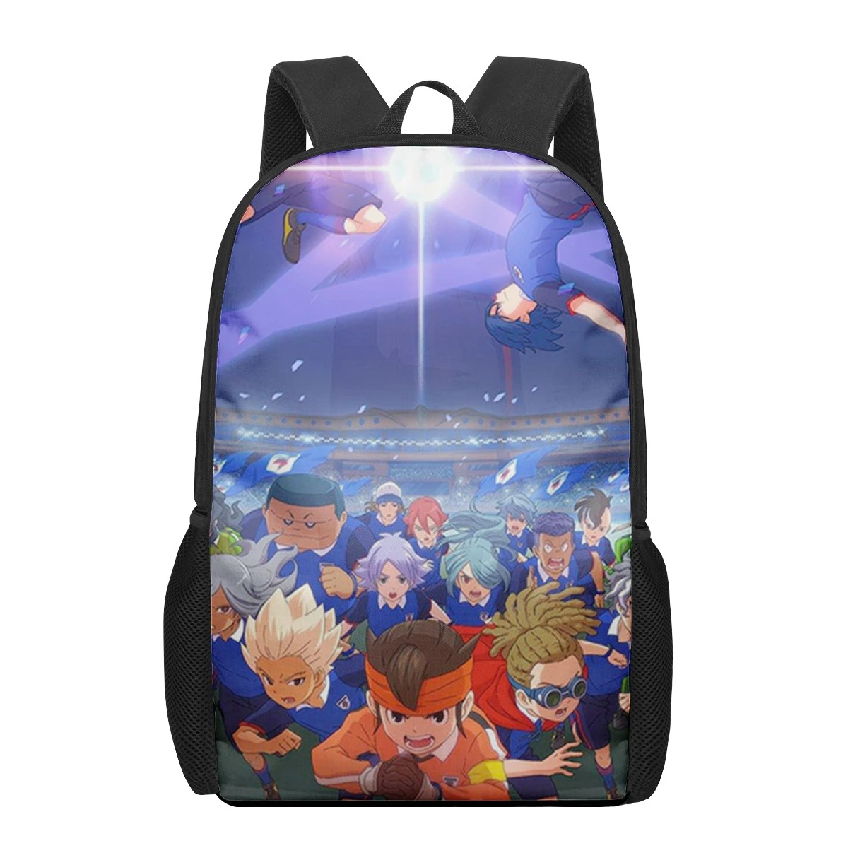 Eleven Ares Tenbin mochila escolar con estampado 3D de anime para niños, niñas y adolescentes, bolso de hombro informal de 16 pulgadas|Mochilas escolares| - AliExpress