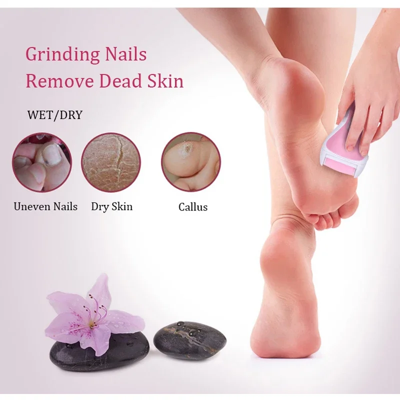 Electric Pedicure Foot Care Tool Files Pedicure Callus Remover Rechargeable Sawing File For Feet Dead Skin Callus Peel Remover 2