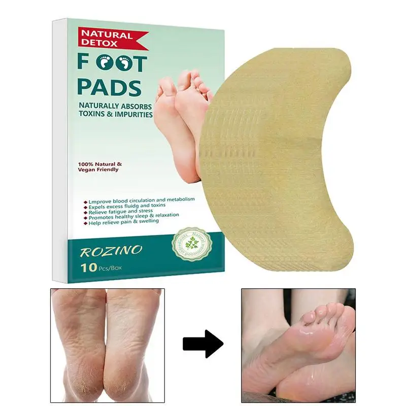 

Wormwood Foot Pads Wormwood Foot Patches For Foot Care 10 Pcs Natural Foot Patches For Foot Care Detoxify And Relax Your Feet