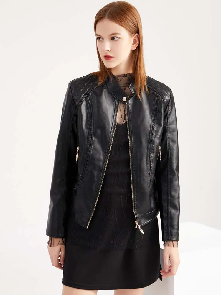 Рисунок 5 - Женская байкерская куртка на молнии