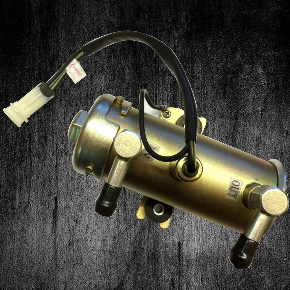 

12V Durable Electronic Fuel Pump Car Heavy Duty Metal Solid Petrol Pump for Motorcycle