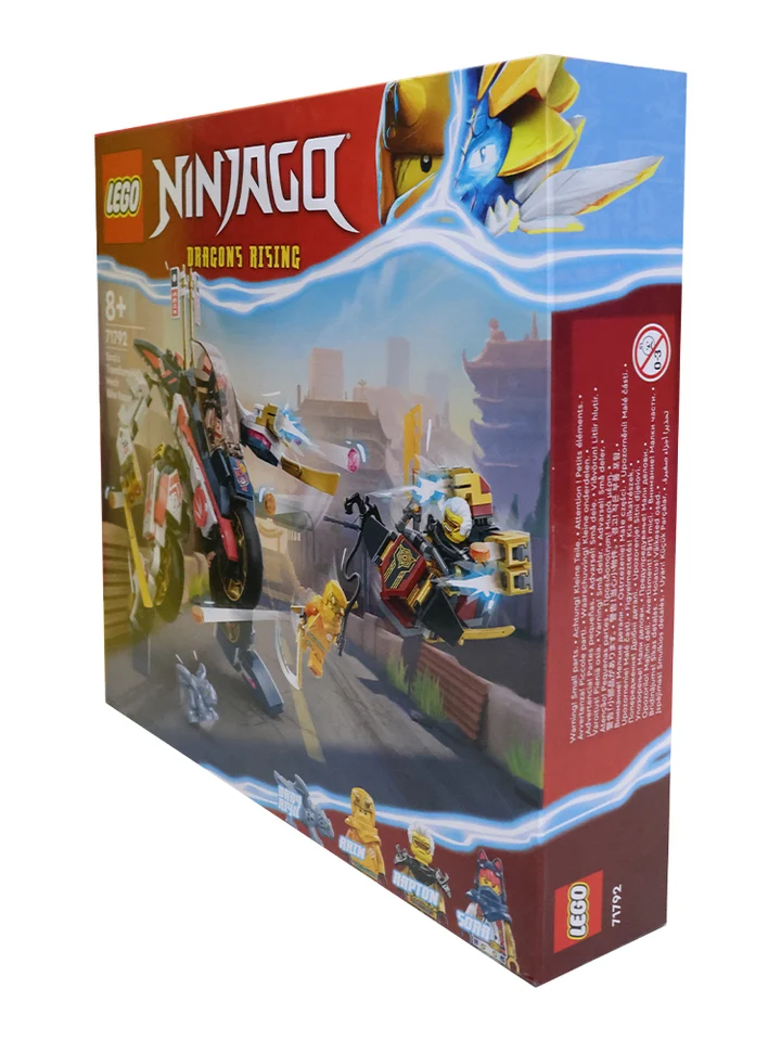 LEGO 71792 NINJAGO Sora's Transforming Mech Bike Racer Building