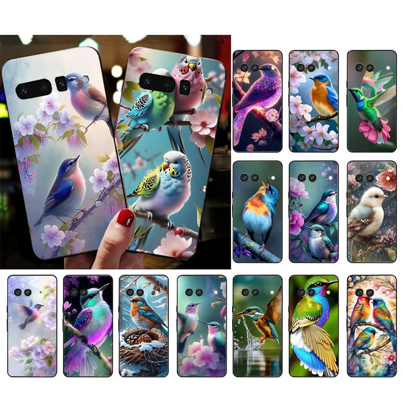 

Cute Bird Phone Case For Google Pixel 8 7 Pro 7A 7 6A 6 Pro 5A 4A 3A Pixel 4 XL Pixel 5 6 4 3 3A XL