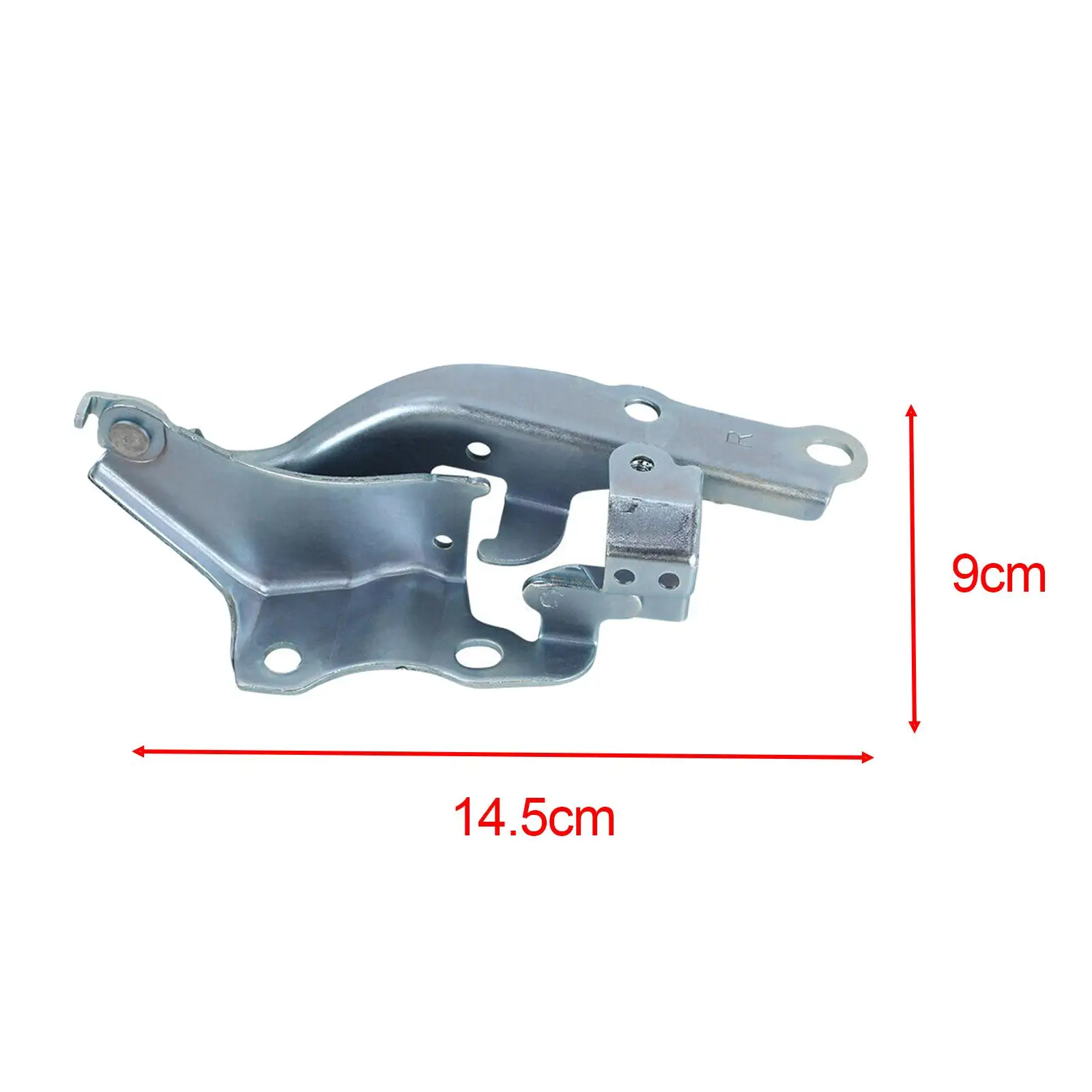 2Pcs Motorcycle Hood Hinges Attachment Repair Metal Automobile Driver Passenger Side Left Right for Toyota for tacoma 2016-2021