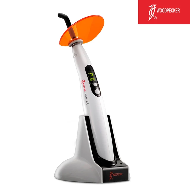 Dental Curing Light Resin Curing Oral Hygiene Wireless Curing Lamp Dental Photopolymerizer Lamp Woodpecker LED B