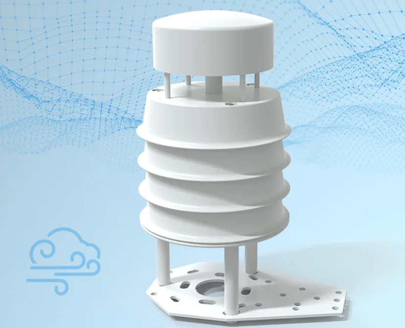 

Mini Low Price Ultrasonic Anemometer Weather Station Rs485 Output Small Wind Speed Direction Sensor