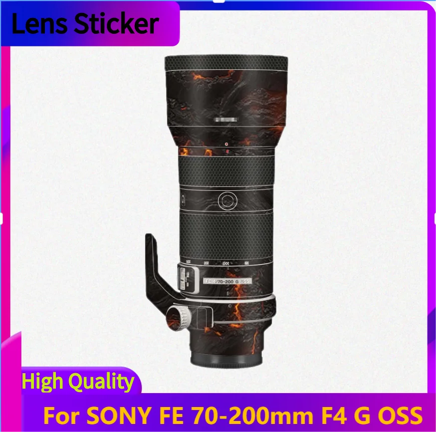 

For SONY FE 70-200mm F4 G OSS Lens Sticker Protective Skin Decal Film Anti-Scratch Protector Coat SEL70200G 4/70-200 G F/4G