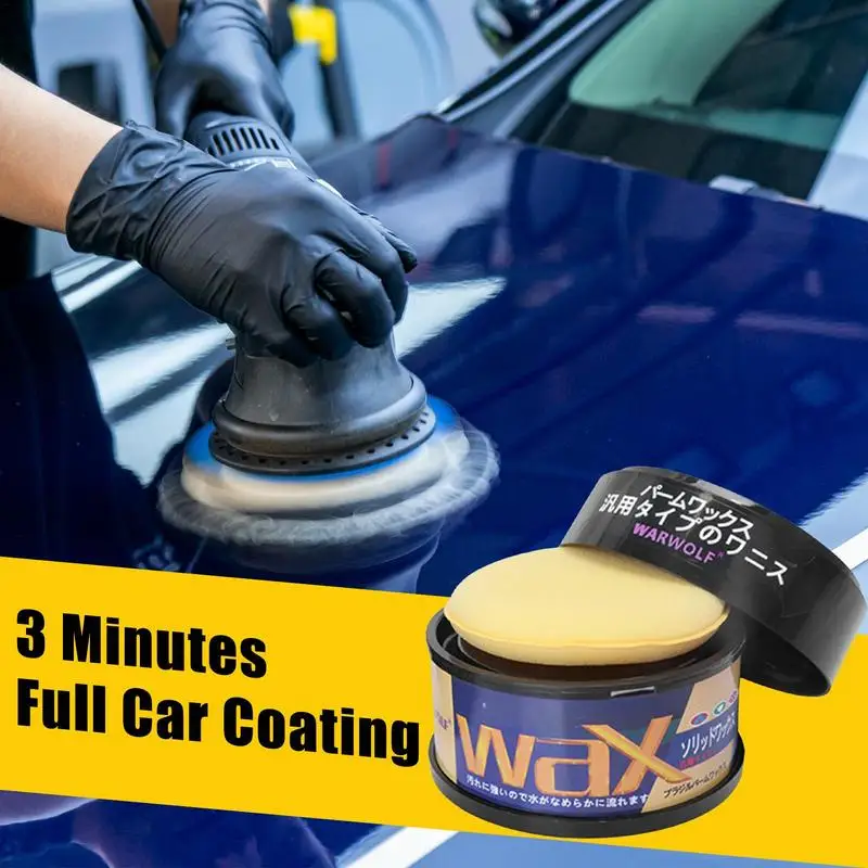 Car Paint Wax Polish Vehicle Oil Crystal Plating Set Hard Glossy Covering Coat Surface Coating Formula Waterproof Film For Auto