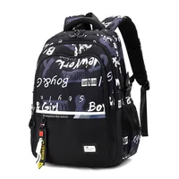 School Bags For Teenage Boys High Middle School Students Schoolbag Outdoor Travel Laptop backpack Big Student Bookbag mochila 2