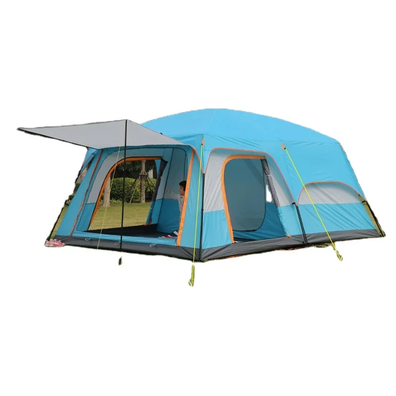 

Canvas Luxury Large Inflatable Portable Ultralight Waterproof Outdoor Roof Top Family Camping Tent Automatic