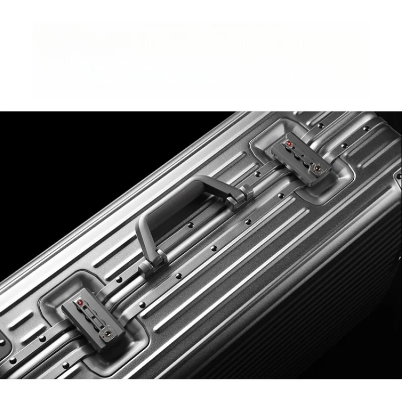 Mala de viagem suitcase aluminium 20 inch carrier valise aluminium  to both men and women travel suitcase with wheels