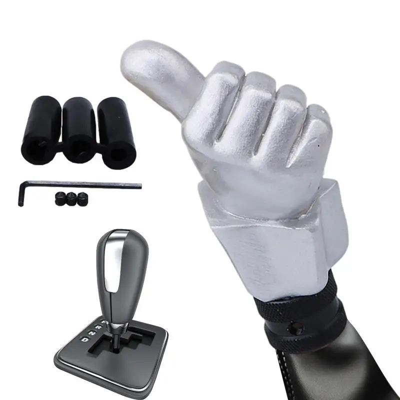 

Ручка переключения передач автомобиля, универсальная Модифицированная автомобильная подставка, ручка переключения передач, сменная ручка, ручка переключения передач с большим пальцем