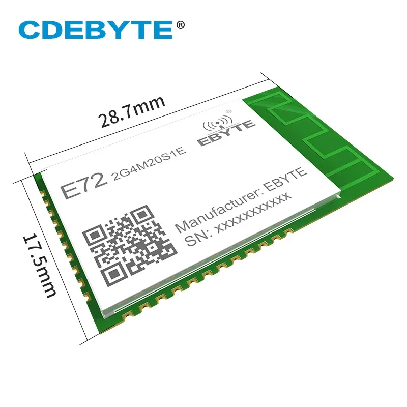 CC2652P Wireless Module ZigBee Bluetooth 2.4Ghz 20dBm SoC Ebyte E72-2G4M20S1E Transceiver and Receiver PCB/IPX Antenna wireless module