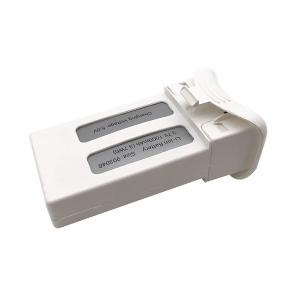 Trois batteries drone SJRC S20W T25 alignées, avec connecteurs orientés vers l'avant.