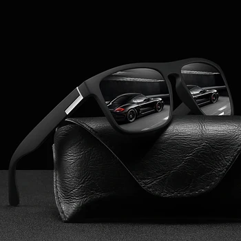 Unisex Vintage Square Sunglasses 1