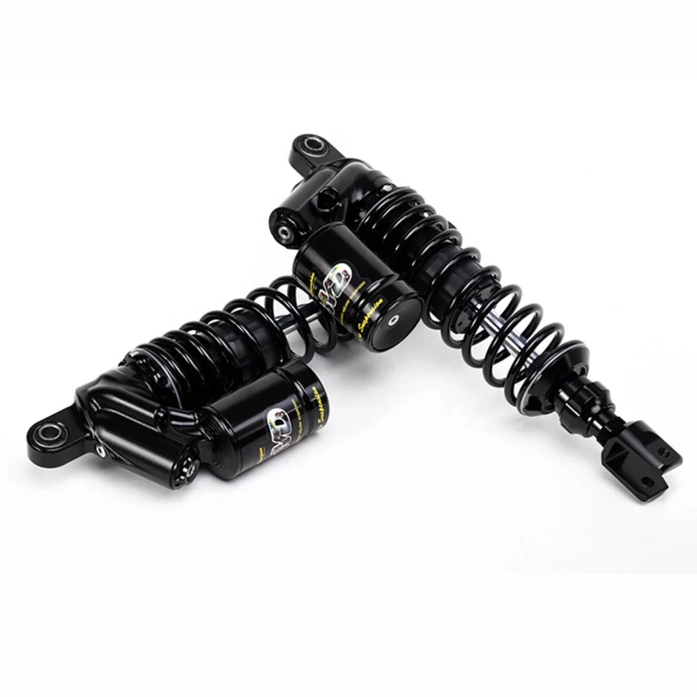 오토바이 후방 충격 흡수 장치 325/330MM Yamahas Honda Nmax Vmax 충격 흡수 장치 용 알루미늄 이중 조절 식 흡수 장치
