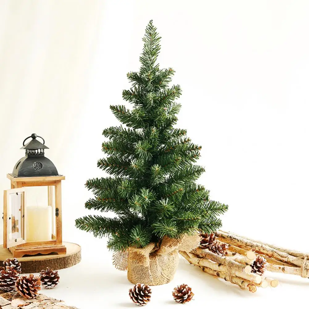 Convenient Simulation Christmas Tree Bright-colored Handicraft Lightweight Decorative christmas tree ornaments mini christmas tree collapsible christmas tree