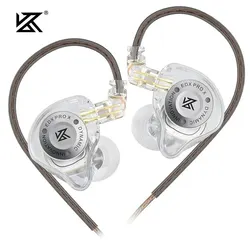 Enhanced HIFI Stereo Bass In-Ear Sport Headphones with Noise Cancelling Technology (EDXProX Clear NOMIC)
