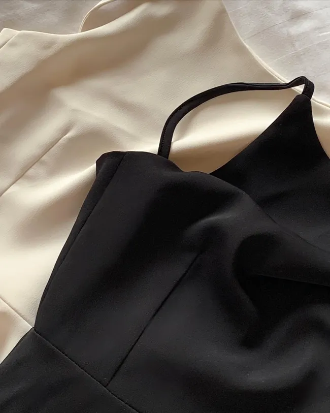 Elegant Solid Long Dresses for Women Wedding Evening Party Dress Sleeveless Casual A-line Summer Korean One Piece Vestido Mujer