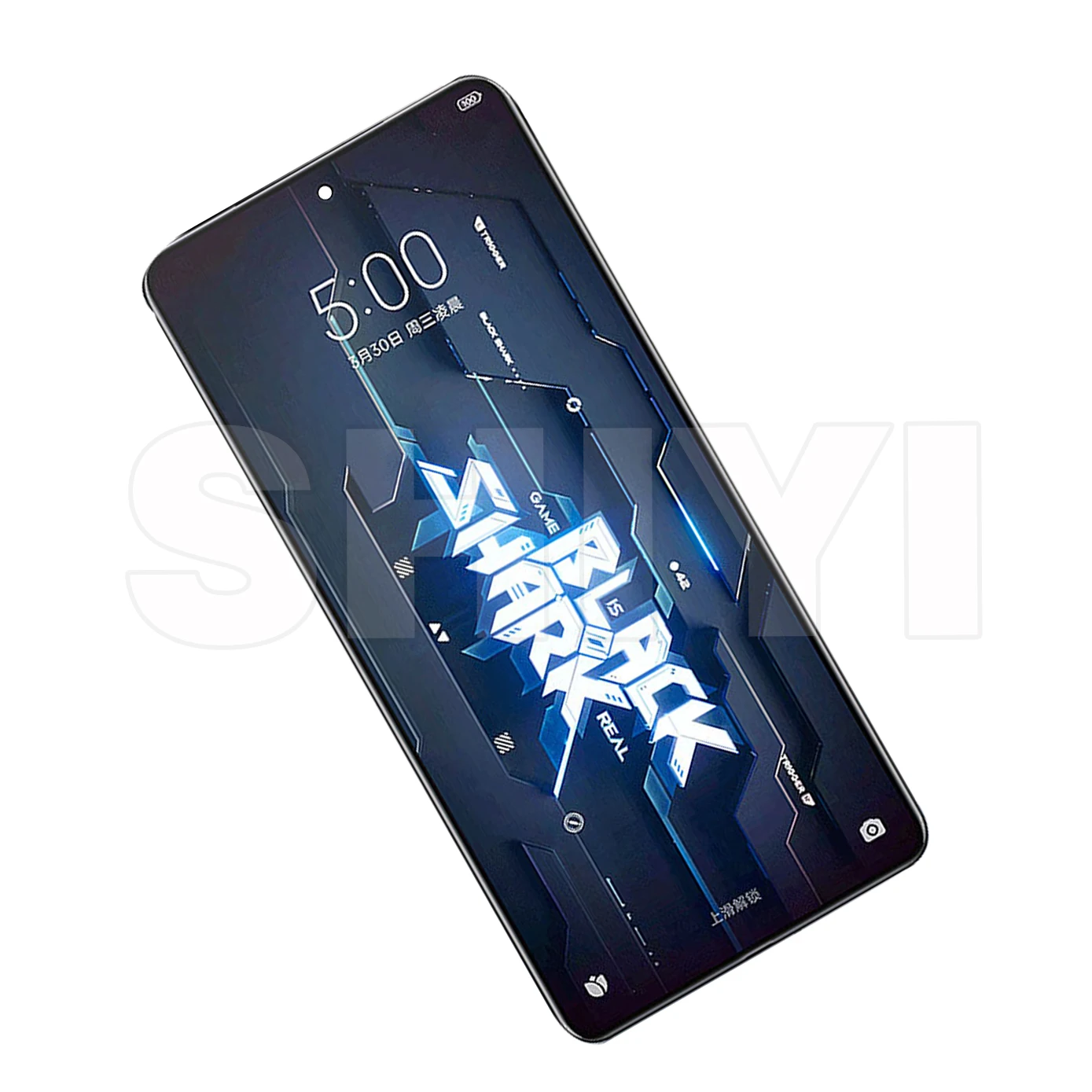 샤오미 블랙 샤크 5 용 AMOLED LCD 디스플레이 터치 스크린, 블랙 샤크 5 RS 5RS 스크린, 샤크 PAR-A0 디지타이저 어셈블리, 6.67 인치 오리지널