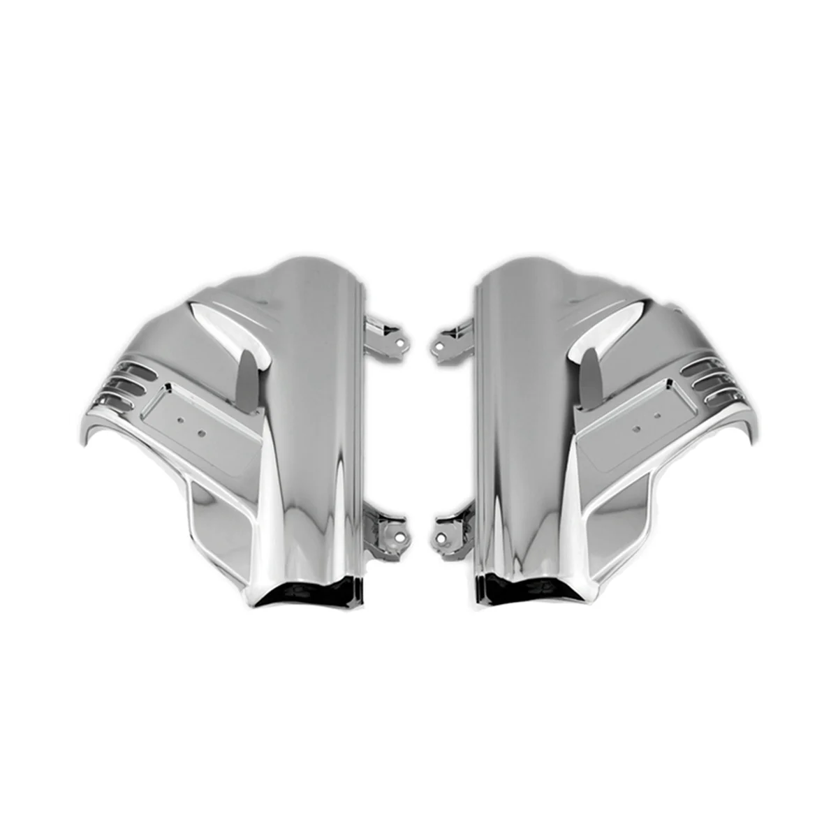 

Chrome Motorcycle Front Cover Mudguard Frame Decoration Case for GL1800 GOLDWING 2001-2005