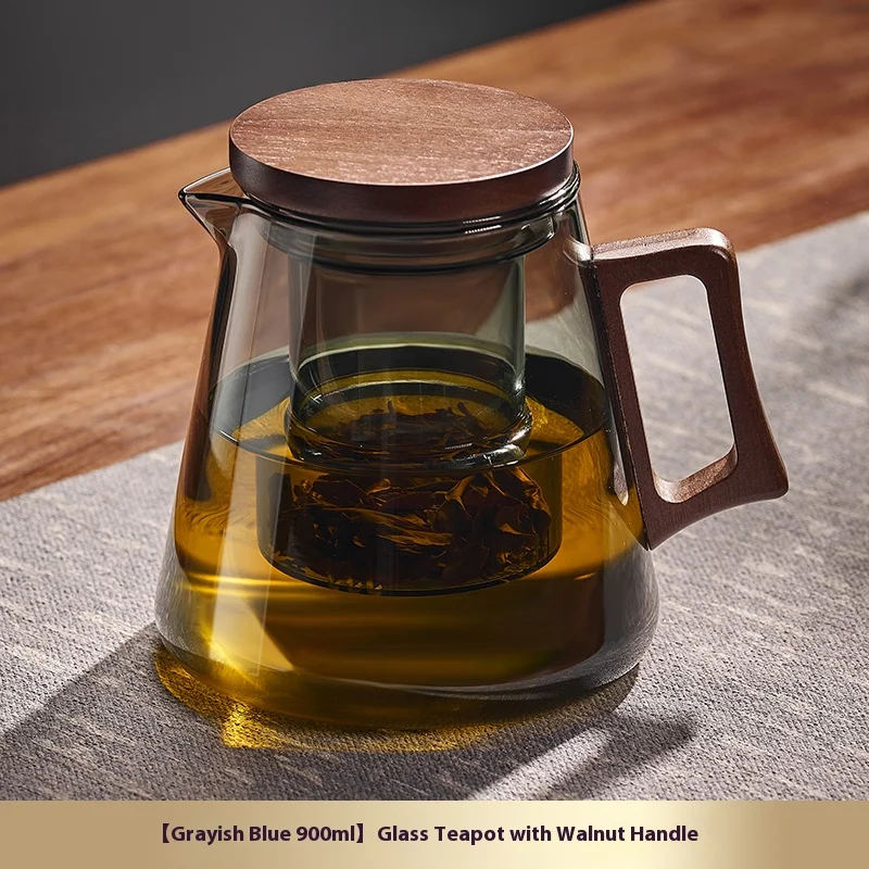 إبريق شاي Gianxi فصل الشاي إبريق شاي زجاجي عالي ال...