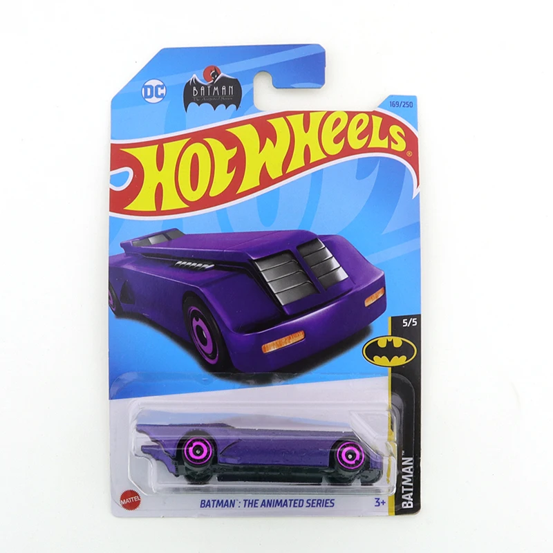 2023 Hot Wheels Batman The Animated Series #169/250 Batman 5/5 Mini Lega Coupe 1/64 Metallo Diecast Model Car