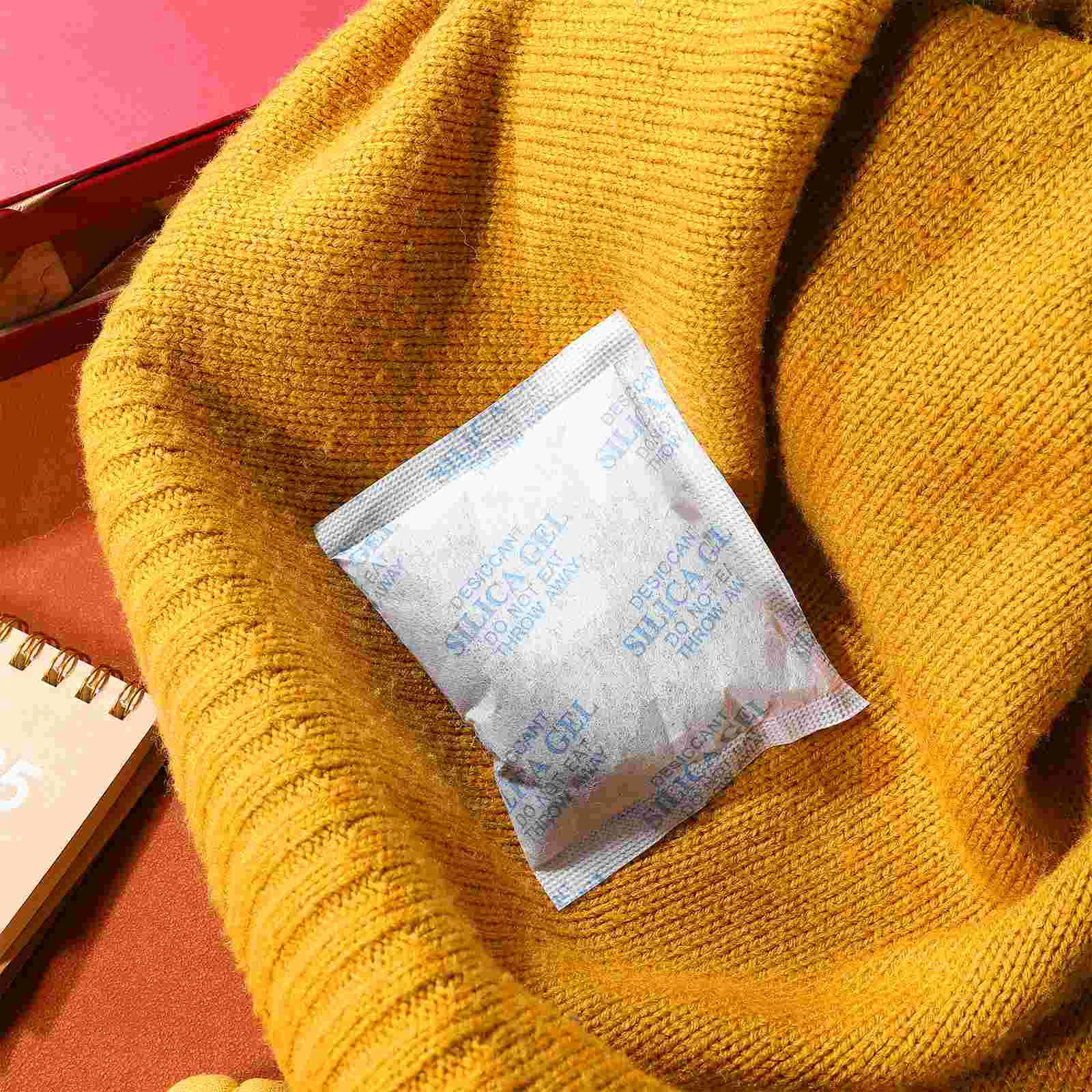 30 Pcs Packaging Desiccant Moisture Absorber for Safes Clothing Pouch Absorbers Storage Humidity Packets