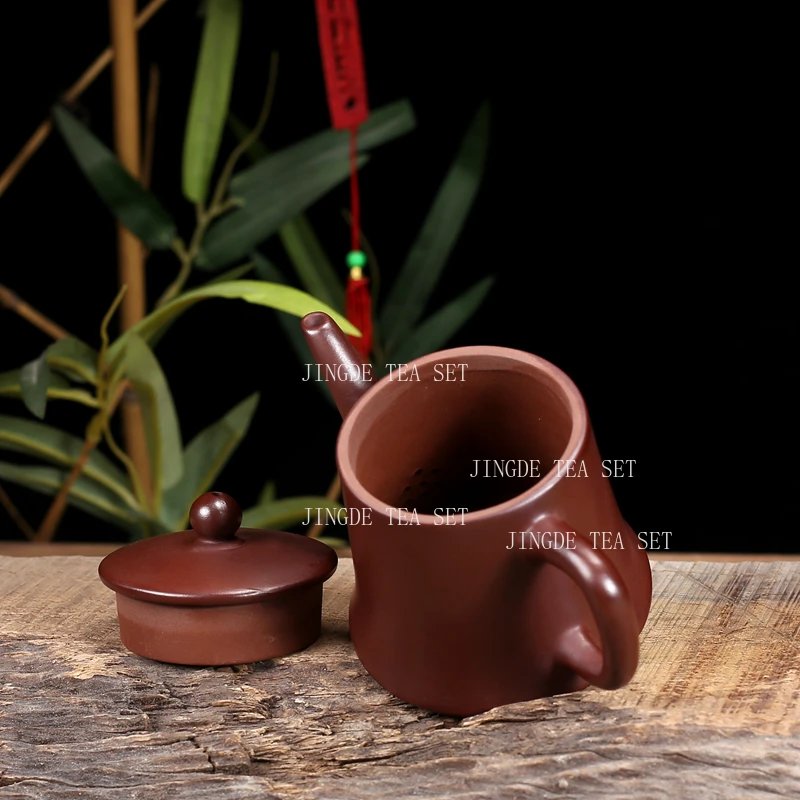 130ml Chaoshan Purple Clay Teapot Household Small Capacity Teapot Tea Set Chinese Style Opening Pot Green Tea Jasmine Tea Teapot