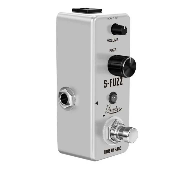 Guitar Effect Pedal ROWIN LEF-325 S-FUZZ Analog Classic Fuzz Sounds With True Bypass Footswitch