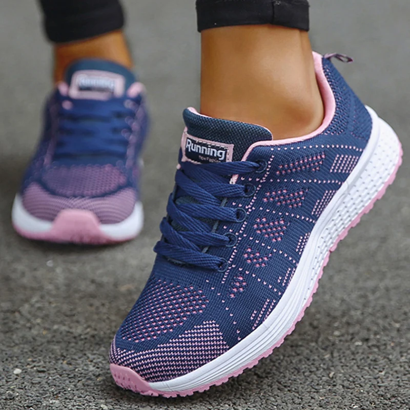 Women’s Lace-Up Non-Slip Sneakers 1