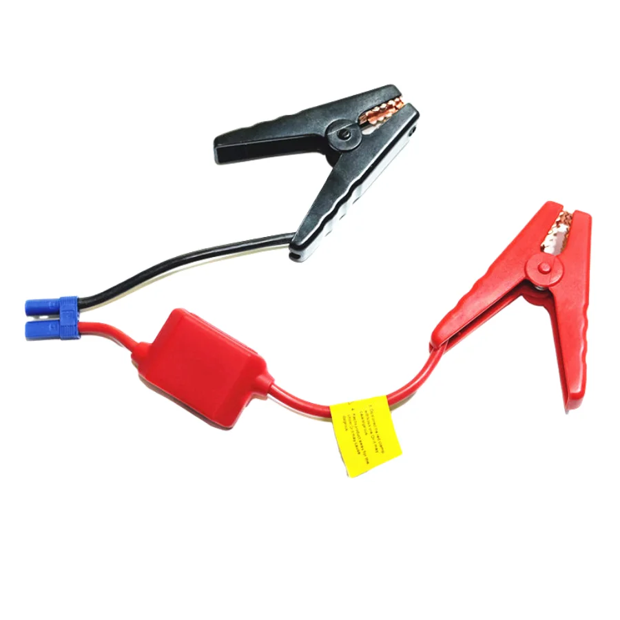 Pince de câble de démarrage d'urgence, connecteur, booster, clips de  batterie pour voiture universelle 12V