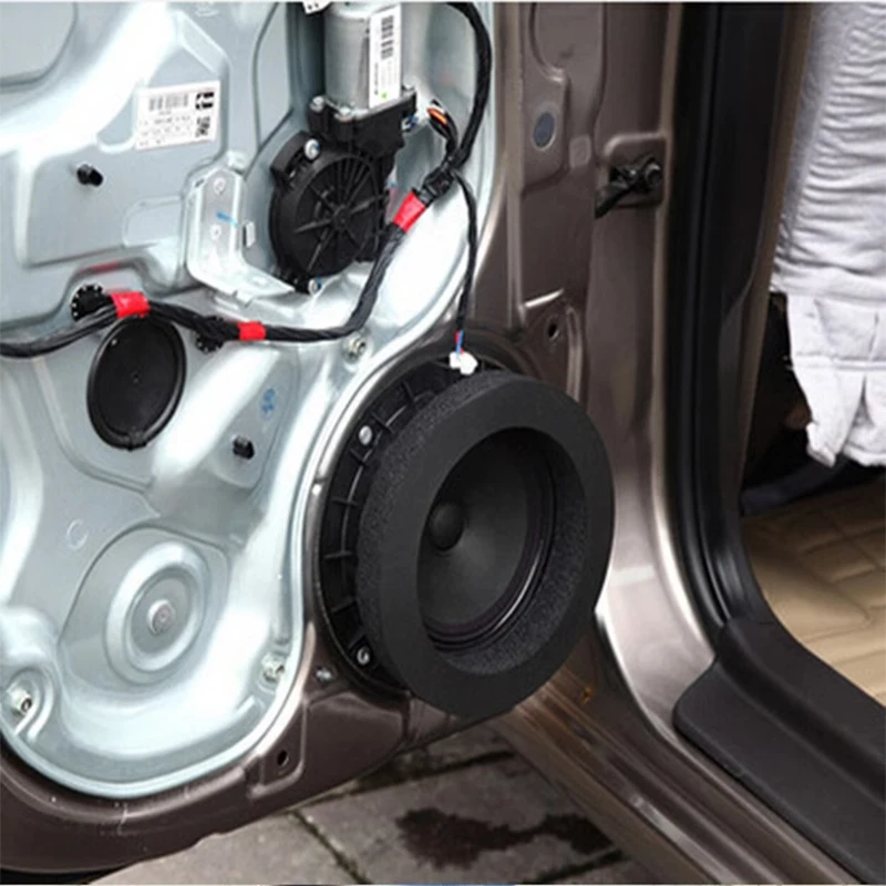 Sound insulation ring soundproofing foam sound absorbing foam 3M adhesive car horn ring soundproof sponge ring