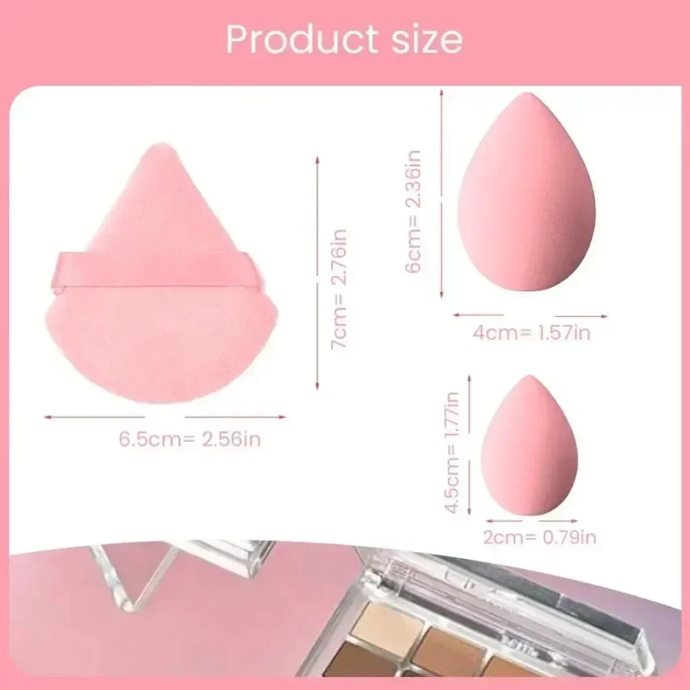 12/14Pcs Makeup Sponge Blender Beauty Egg with Storage Bottle Cosmetic Puff Foundation Sponges Powder Puffs Make Up Accessories 5