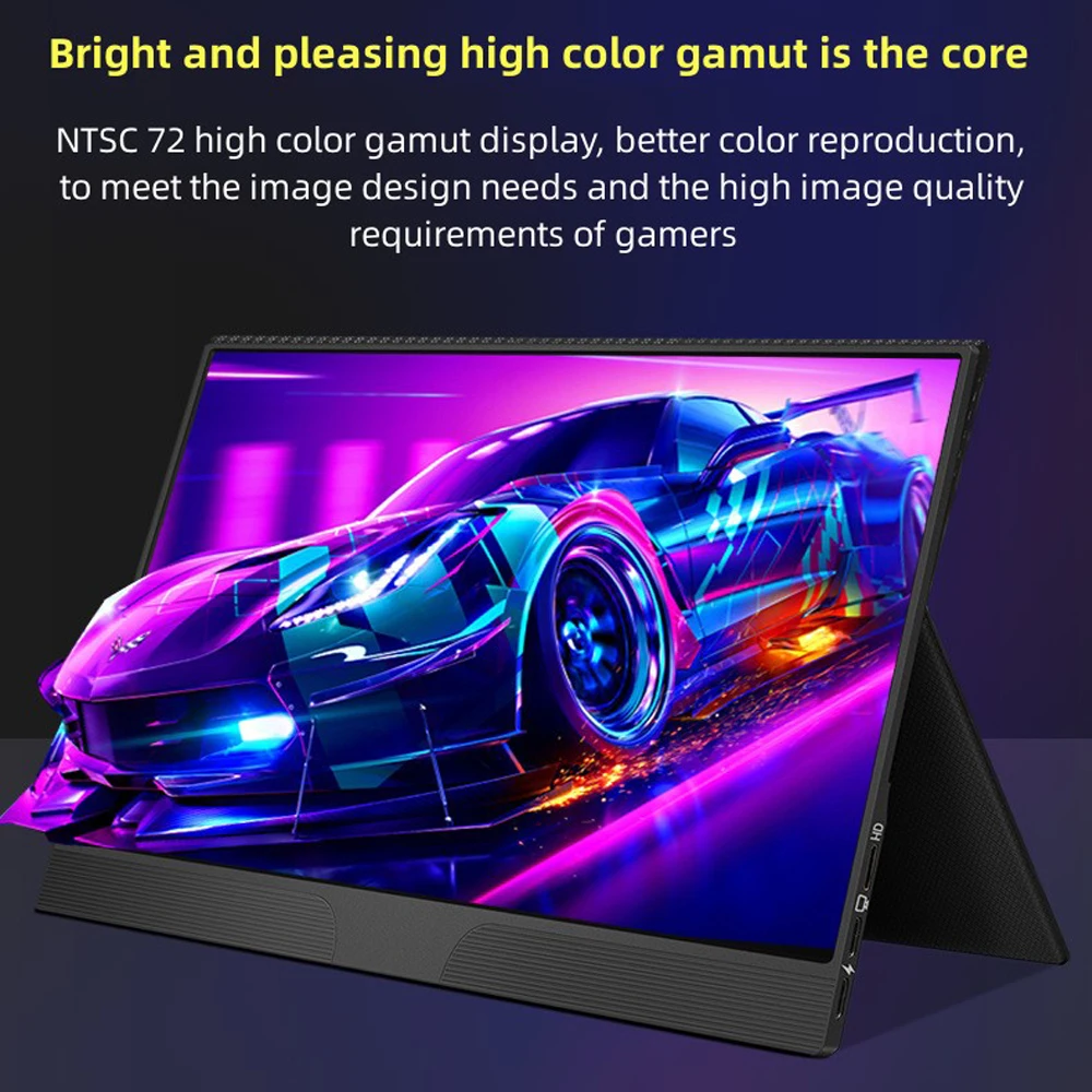 PC Ʈ Xbox PS4/5 ġ ޴ , HDR  Ŀ, 72% NTSC 60Hz IPS ũ ̹ ÷, 15.6 ġ 1080P FHD