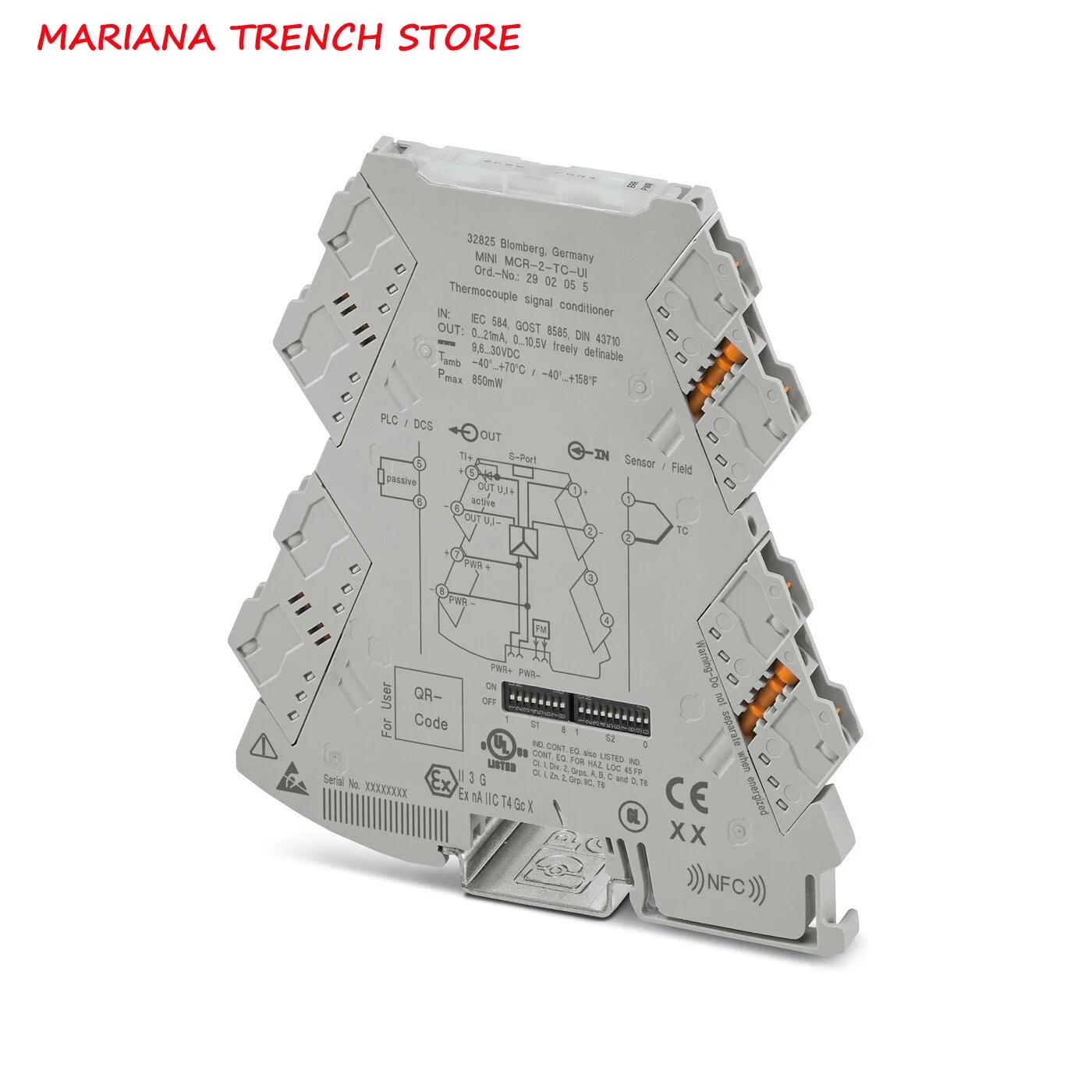 

2902055 for Phoenix MINI MCR-2-TC-UI - Thermocouple measuring transducer