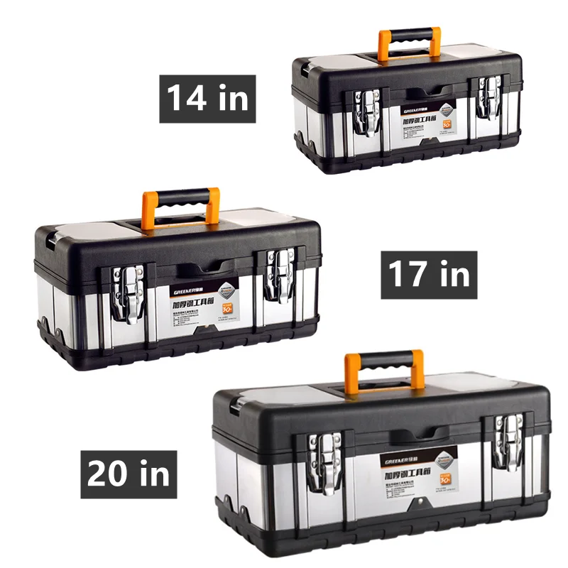 

Storage Suitcase Tools Waterproof Garage Tool For Case Grade Professional Aluminum Plastic Multif Outdoor Box Toolbox Industrial