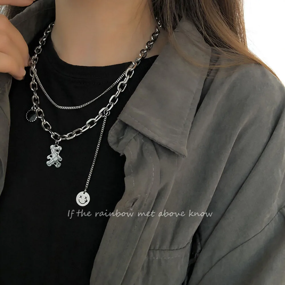 Oracal Kalung Berlapis Choker Baja 